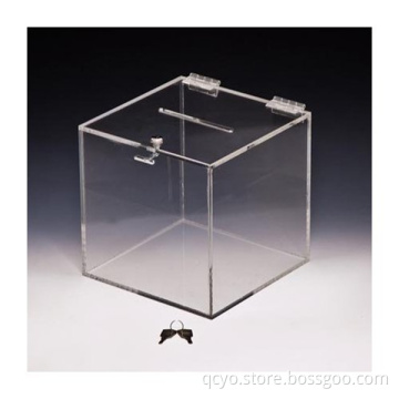 acrylic coin / donation box